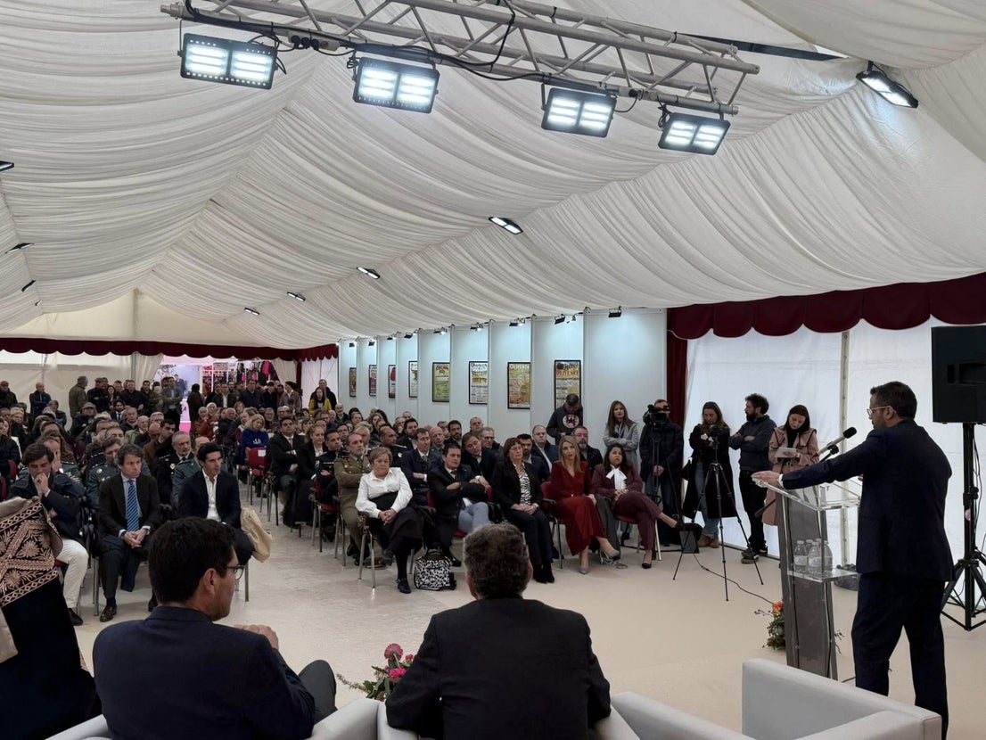 El periodista Roberto Gómez ensalzó el valor de la tauromaquia en su pregón de la Feria del Toro