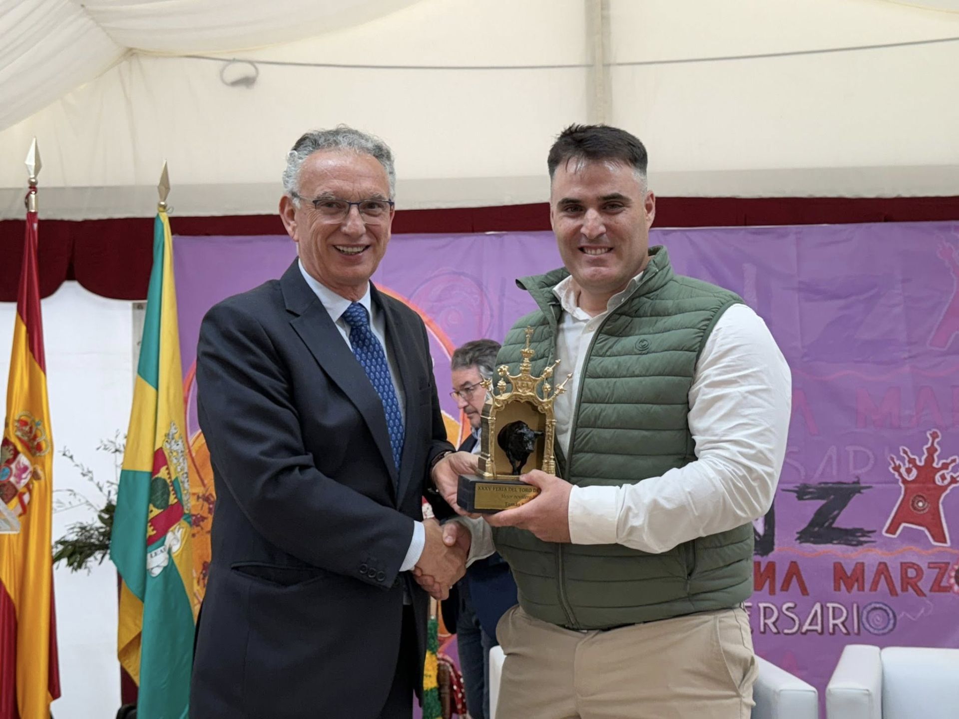 El periodista Roberto Gómez ensalzó el valor de la tauromaquia en su pregón de la Feria del Toro