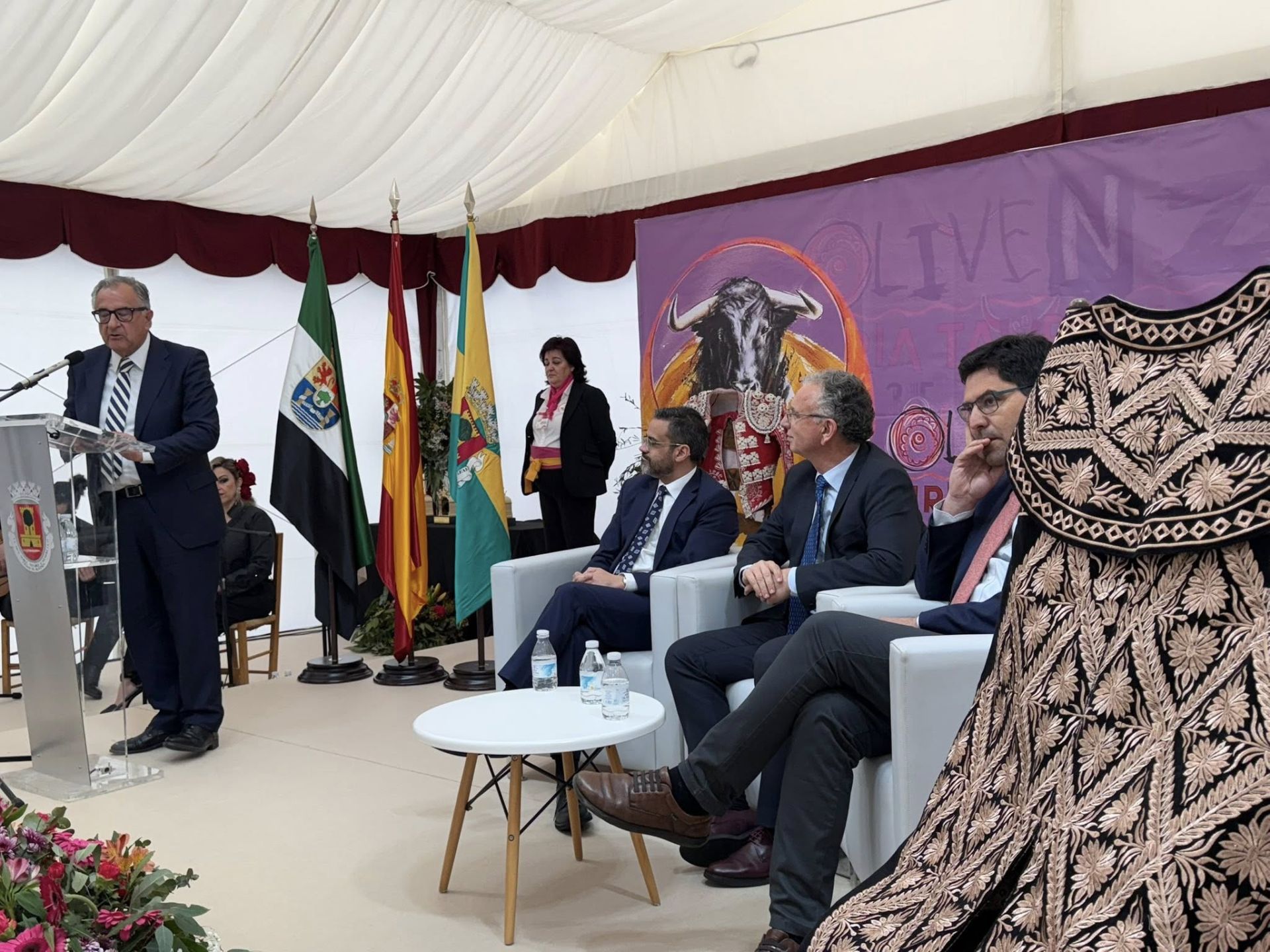 El periodista Roberto Gómez ensalzó el valor de la tauromaquia en su pregón de la Feria del Toro