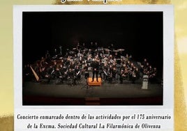 La Banda del Conservatorio 'Juan Vázquez' ofrecerá un concierto por el 175 aniversario de La Filarmónica
