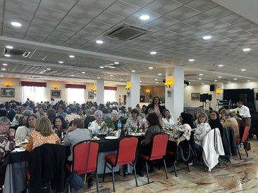 Gran participación en la tradicional comida de convivencia del Día Internacional de la Mujer