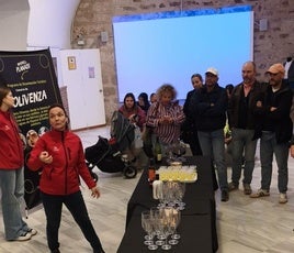 Participantes en la actividad asistieron a una degustación en el Museo Etnográfico.