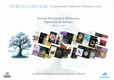 Los socios de la Biblioteca 'Manuel Pacheco' ya pueden disfrutar del nuevo catálogo Nubeteca en flor de primavera