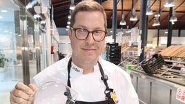 El chef oliventino Raúl Caído Almeida.