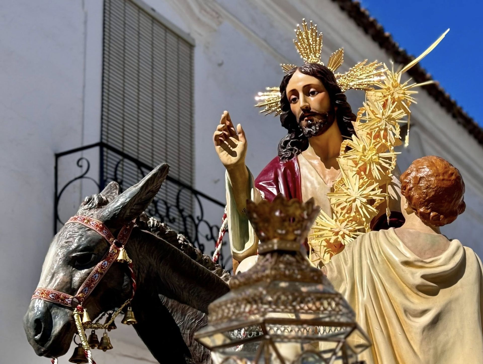 Los niños volvieron a ser los protagonistas en la procesión de La Burriquita