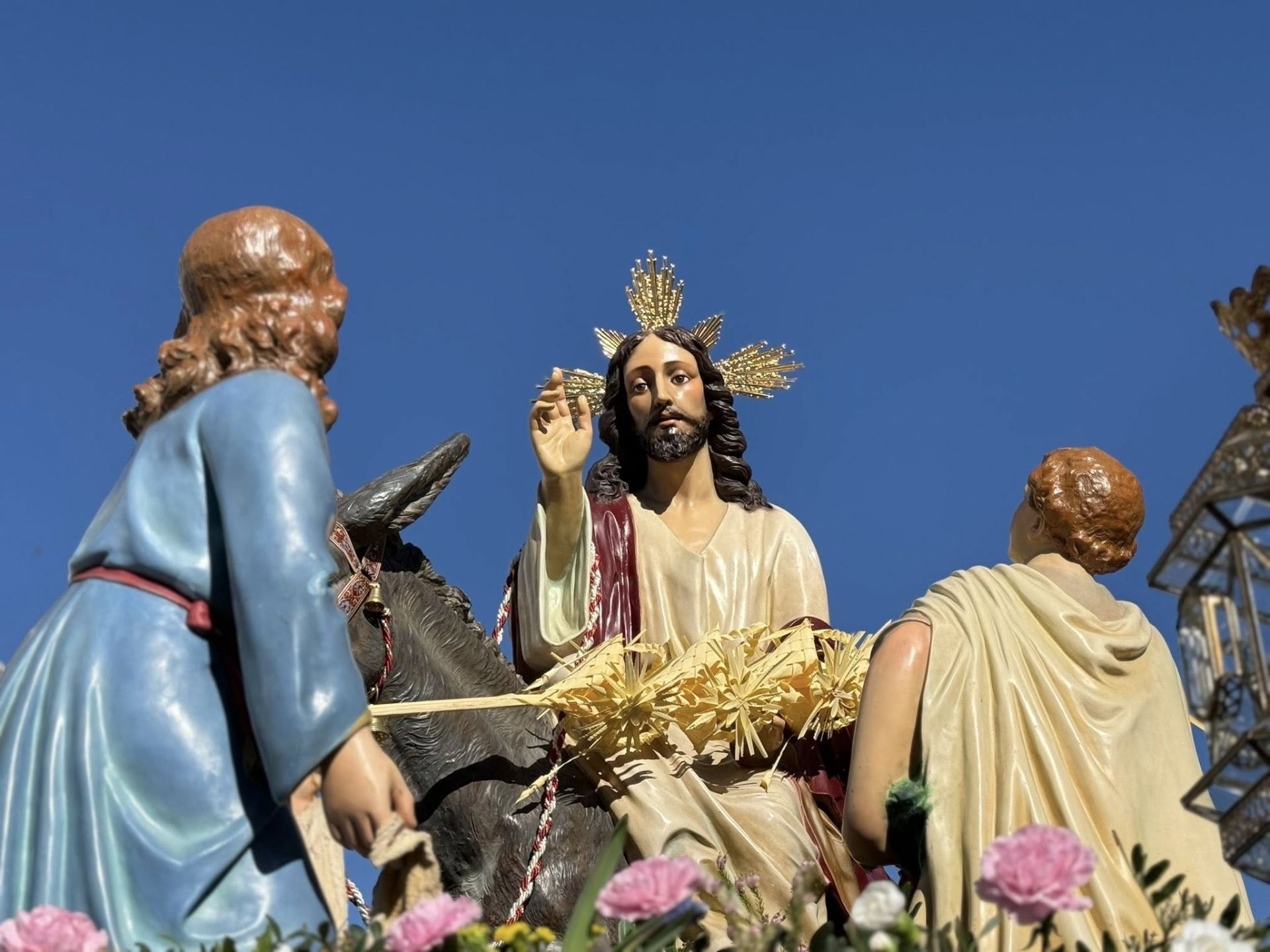 Los niños volvieron a ser los protagonistas en la procesión de La Burriquita