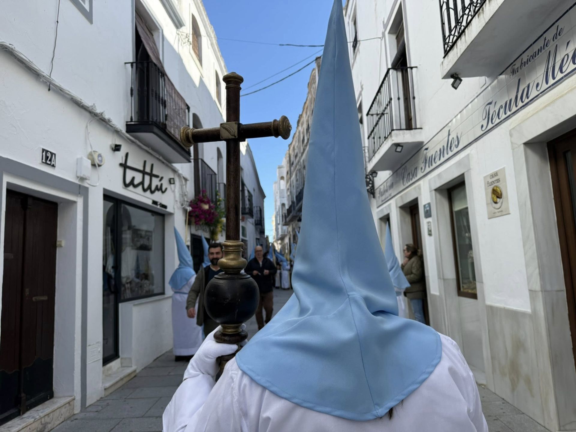 Los niños volvieron a ser los protagonistas en la procesión de La Burriquita