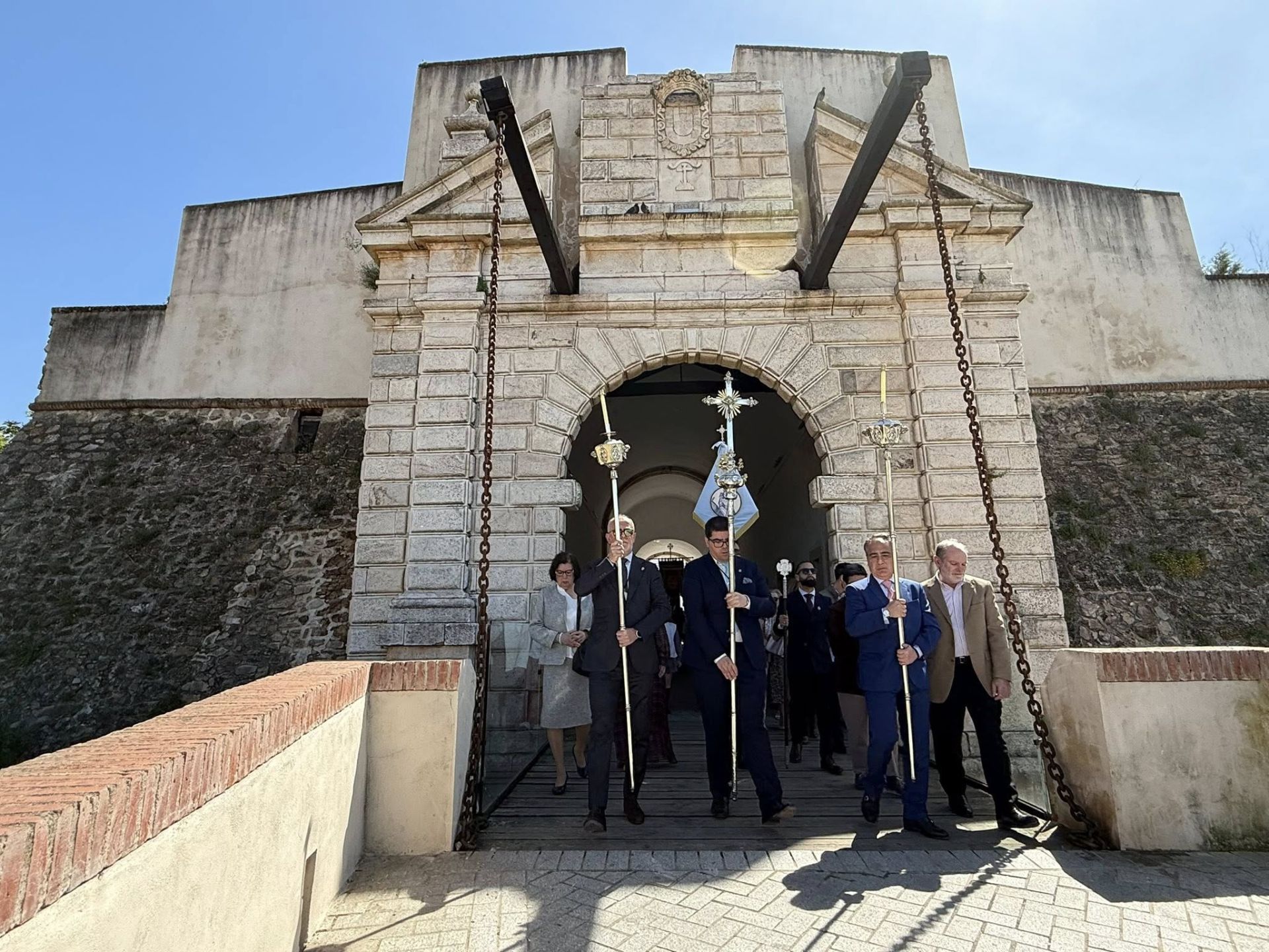 La bendición de los campos puso el broche final a la Semana Santa de Olivenza