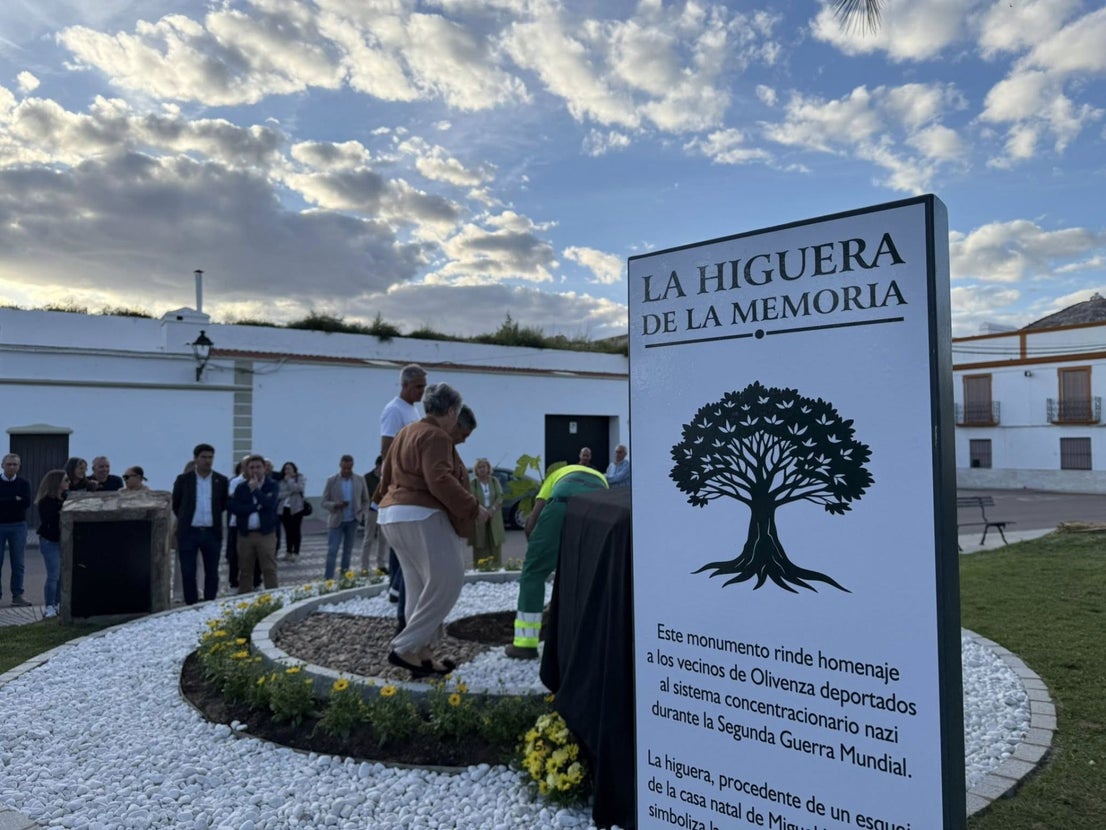 Olivenza honra a sus vecinos deportados a los campos nazis en un emotivo acto