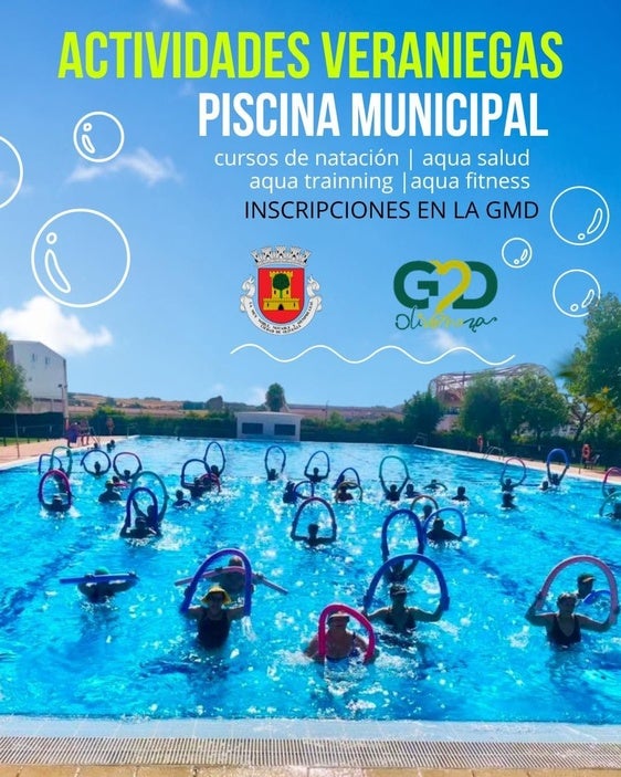 La Piscina Municipal abre la temporada de verano con una amplia oferta de cursos y actividades acuáticas
