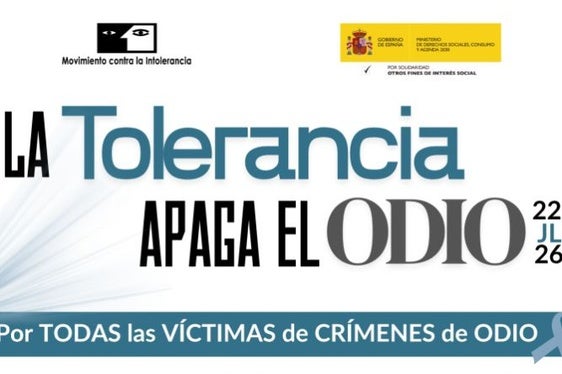 La puerta del Ayuntamiento se iluminará por el Día Europeo en Memoria de las Víctimas de los Crímenes de Odio