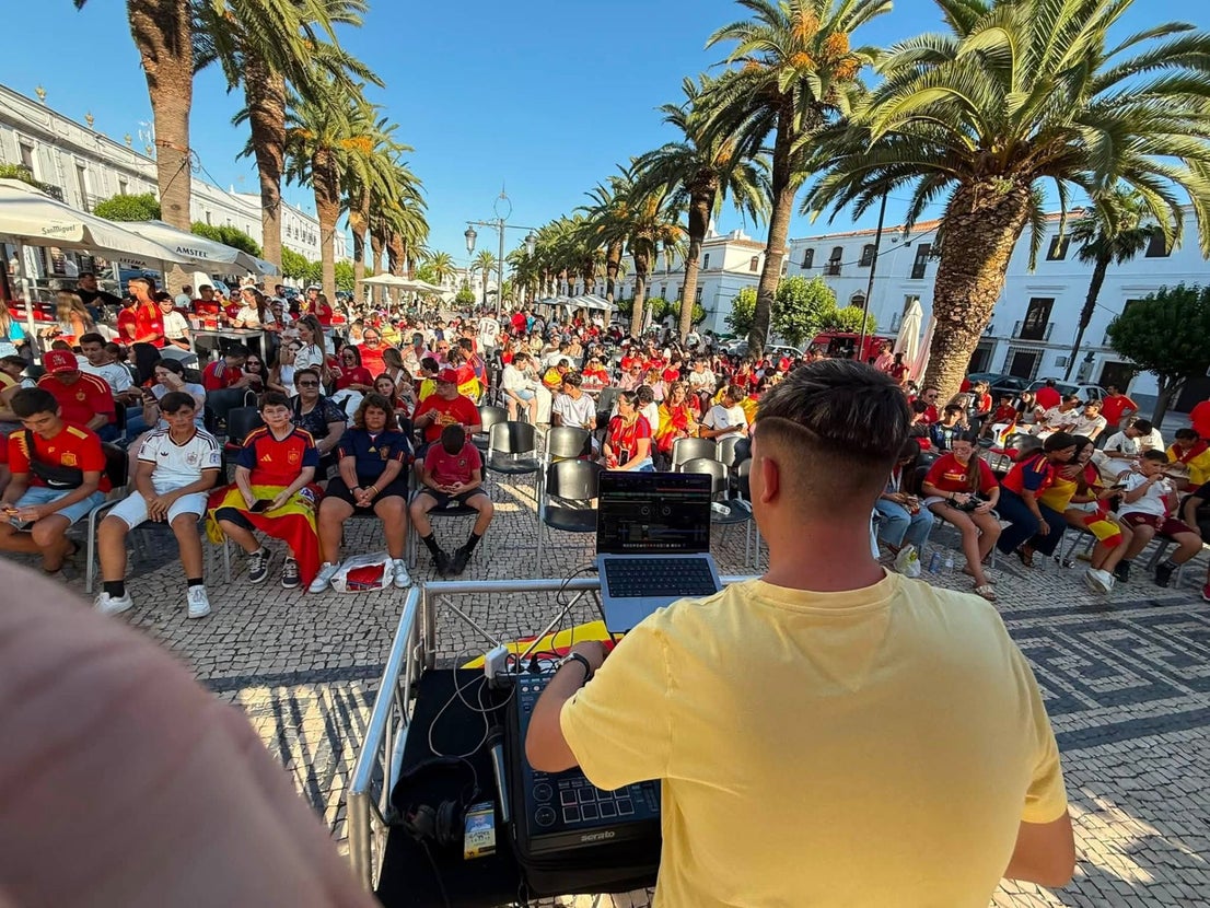 Olivenza vibró con la victoria de España en la final del Mundial de Fútbol