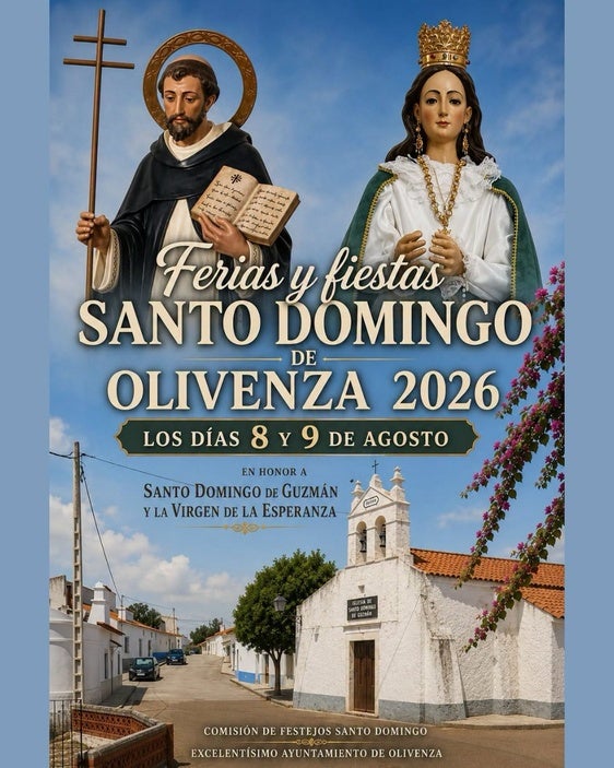 Las Ferias y Fiestas de Santo Domingo llenarán la pedanía de música, tradición y actividades