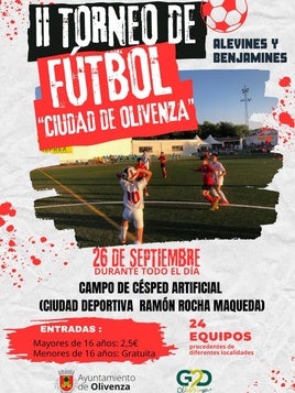 Olivenza reunirá a 24 equipos en el II Torneo de Fútbol internacional 'Ciudad de Olivenza'