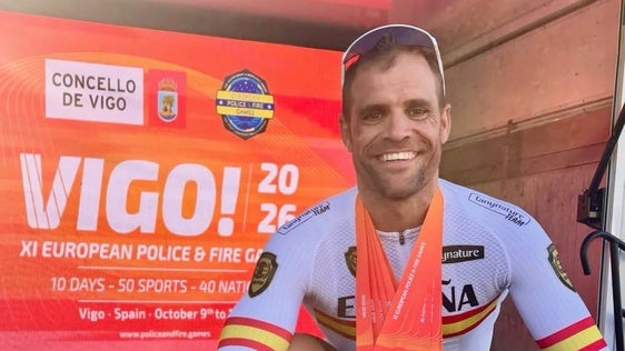 Javier Sánchez Cidoncha logra siete medallas en los Juegos Europeos de Policías y Bomberos