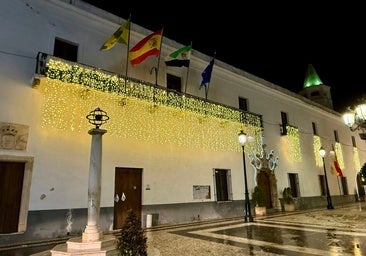 Olivenza en una imagen de archivo de navidad.