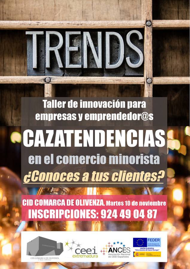 Escaparatismo low cost e identificación de tendencias, temas centrales de dos talleres dirigidos al comercio