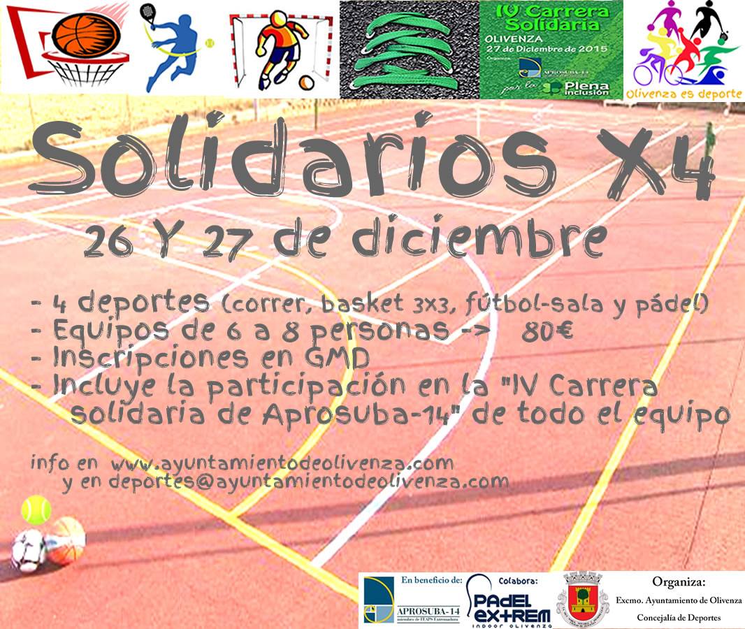 La GMD propone disfrutar del deporte entre amigos en el Torneo ‘Solidarios x 4’