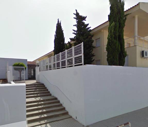 Ubicación del Centro de Educación para Adultos de Olivenza. 