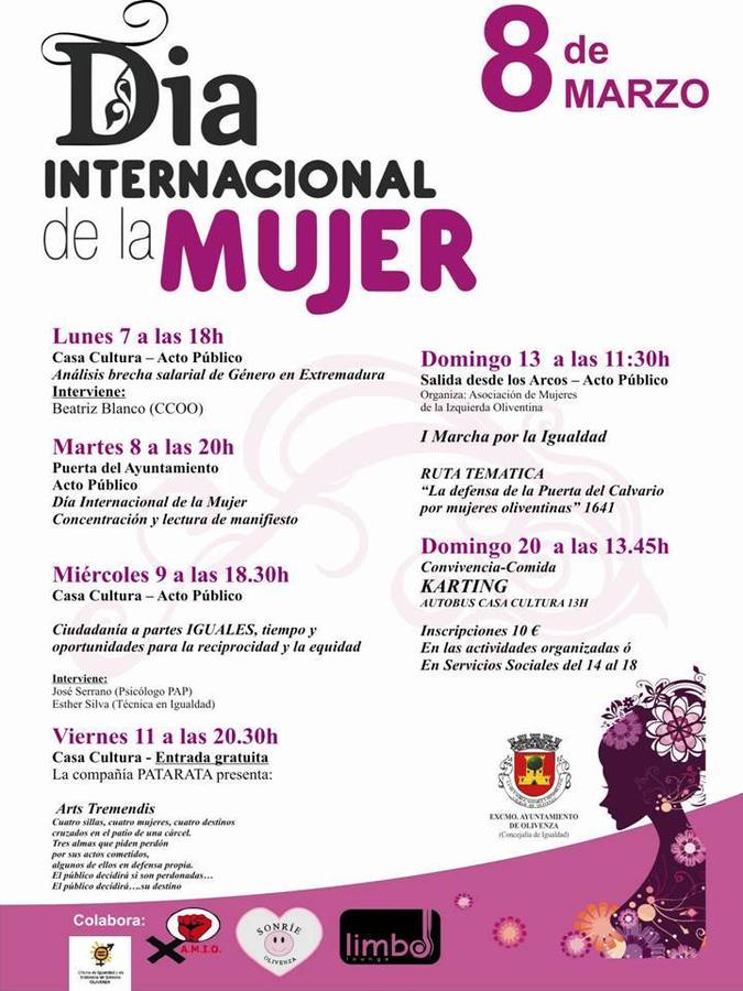 El análisis de la brecha salarial marca el inicio de las actividades del Día Internacional de la Mujer
