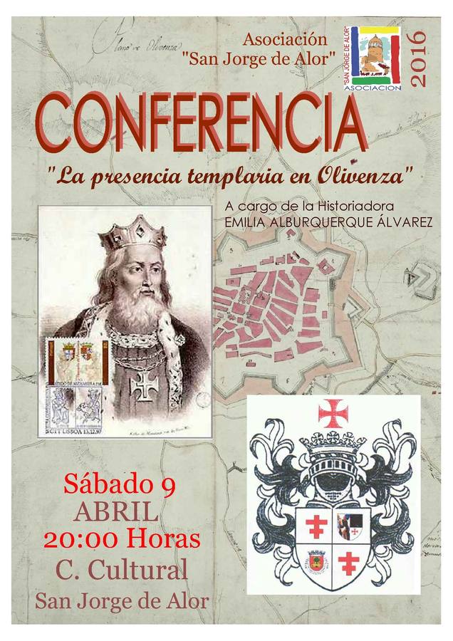 La historiadora Emilia Alburquerque analizará ‘La presencia templaria en Olivenza’