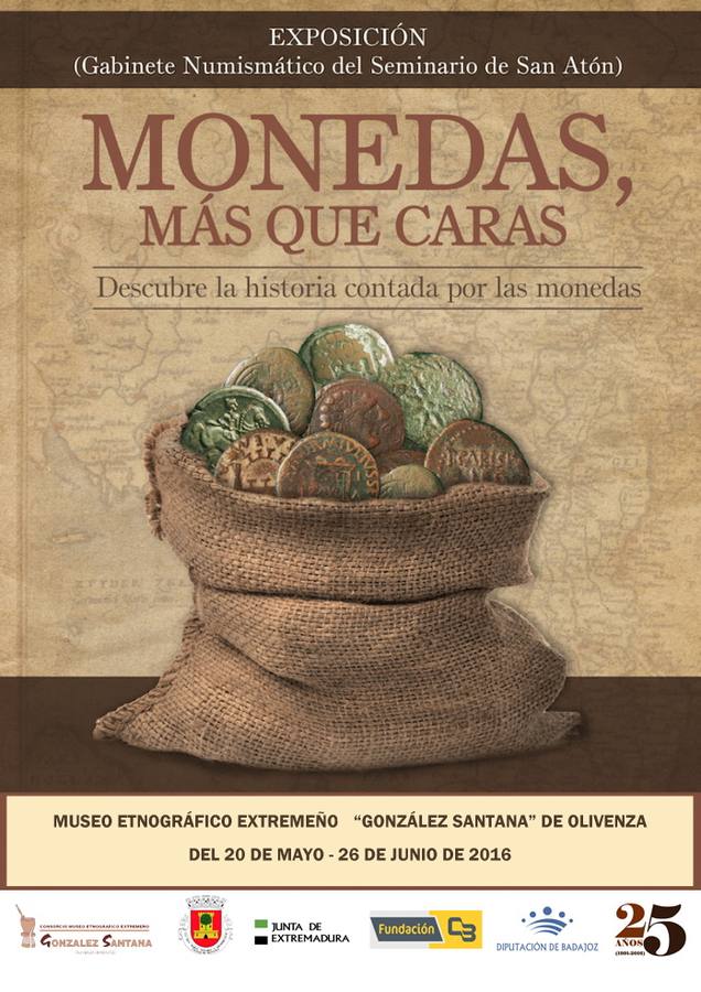 ‘Monedas, más que caras’ muestra 70 piezas numismáticas con más de 2000 años