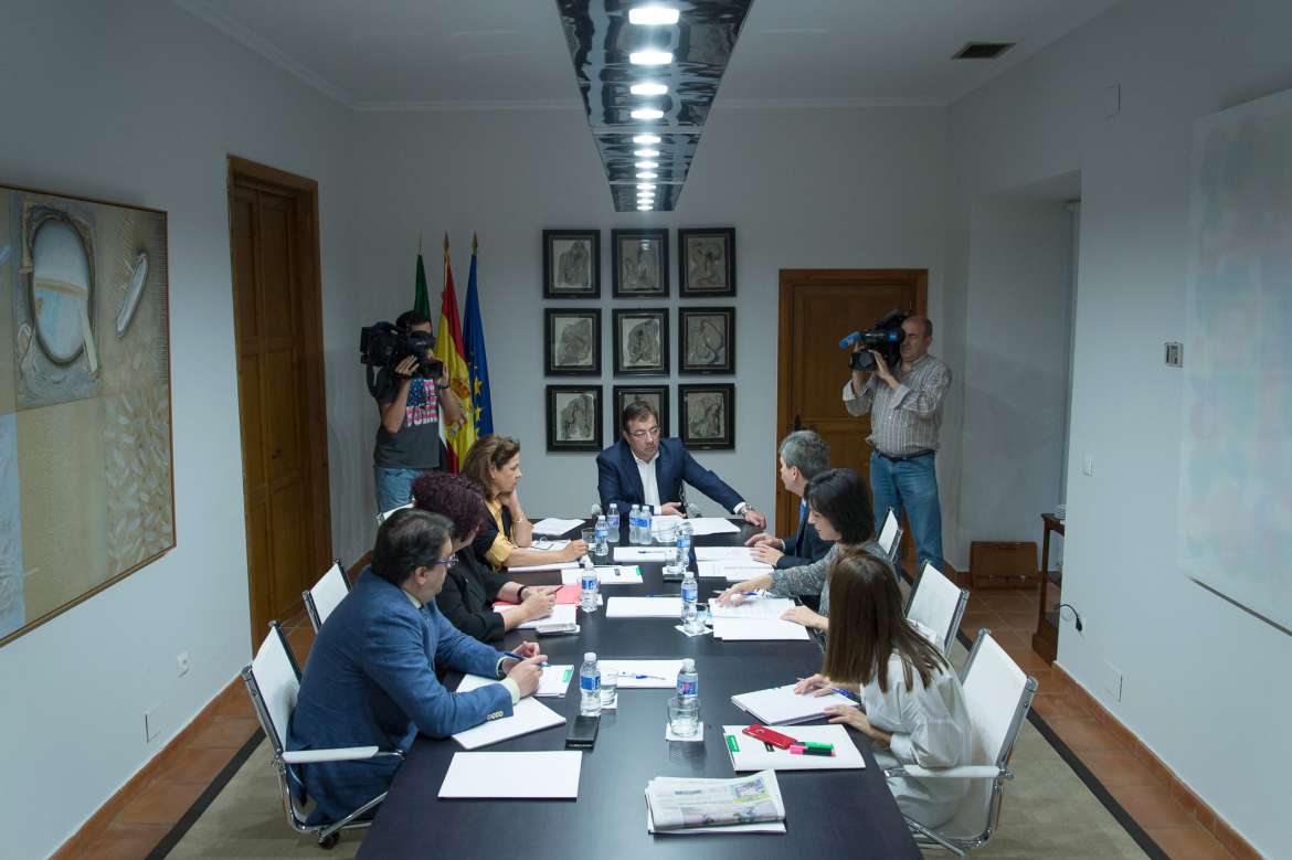 Imagen del Consejo de Gobierno celebrado en la mañana de hoy. 