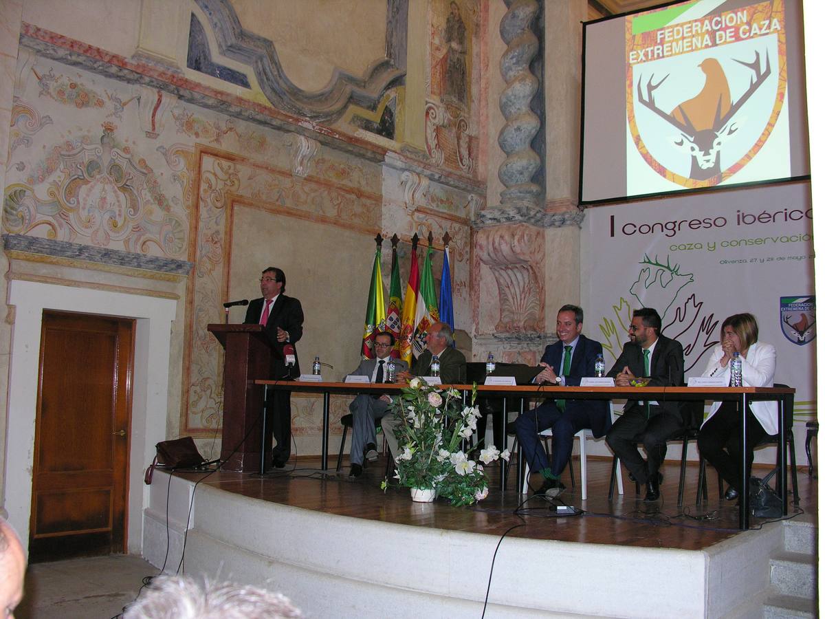 Intervención del presidente regional en el acto inaugural. 