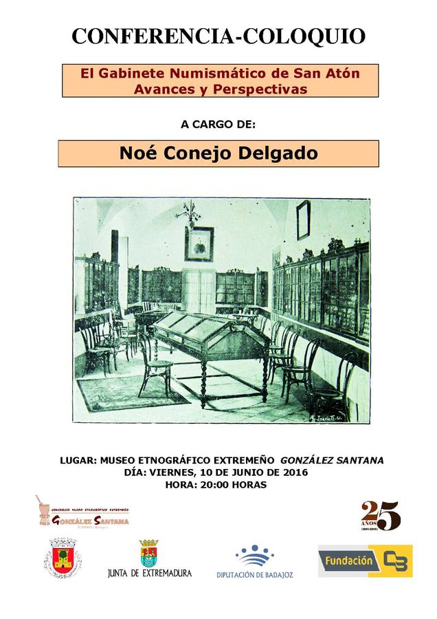 El Museo Etnográfico acoge una conferencia sobre el Gabinete Numismático de San Atón