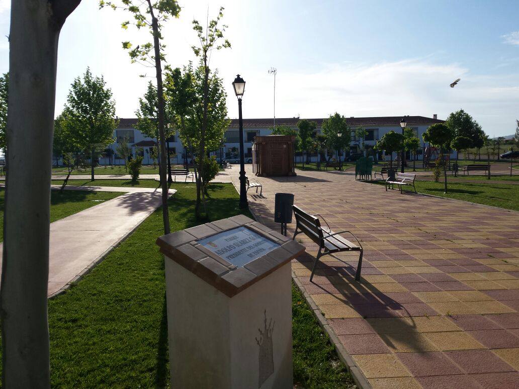 Imagen del Parque Adolfo Suárez. 