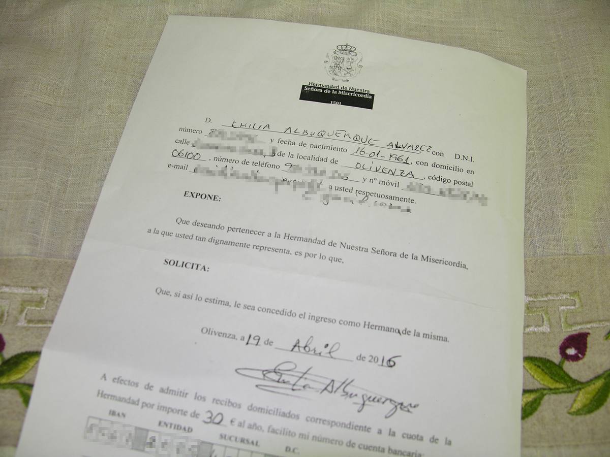 La Hermandad de la Misericordia recibe la primera solicitud femenina de ingreso en 500 años