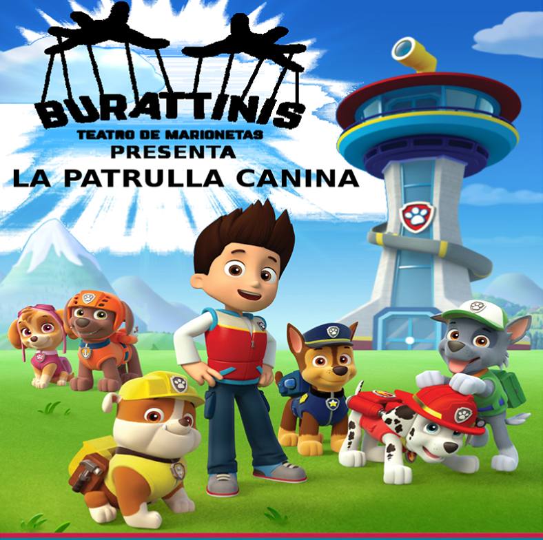 La Patrulla Canina llega a Olivenza de la mano de Burattinis Teatro de Marionetas