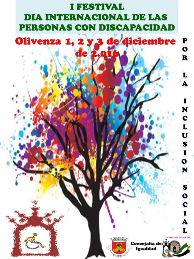 Olivenza SOS Discapacidad organiza el I Festival por la inclusión social