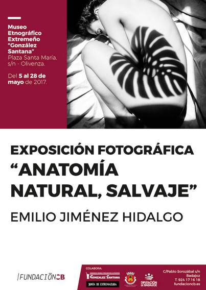 Cartel de la exposición fotográfica. 