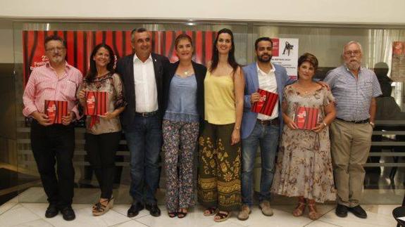 Presentación del 23º Festival Ibérico de Cine, en el Teatro López de Ayala de Badajoz. 