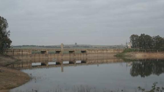 Embalse de Piedra Aguda (Olivenza). 