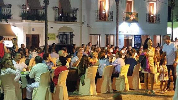 Acto de convivencia del Liceo en años anteriores. 