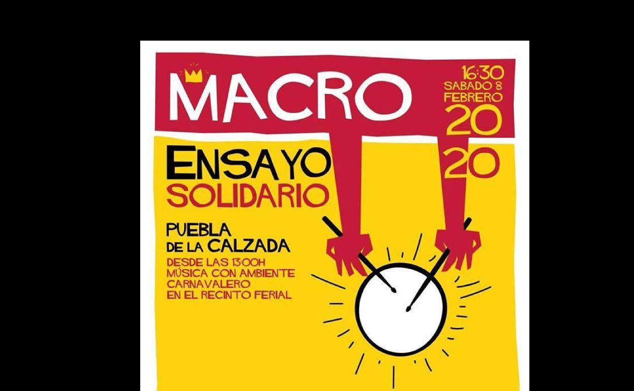 VII «macroensayo» solidario del Carnaval poblanchino 2.020