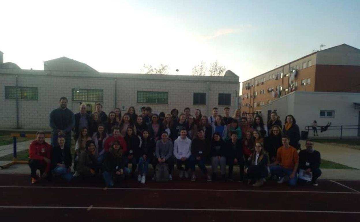 El IES Díez Canedo recibe alumnos de Inglaterra y Alemania