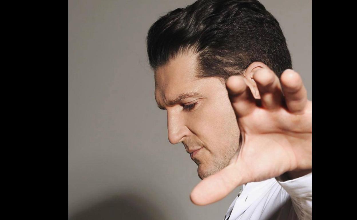 El cantante Manu Tenorio. 