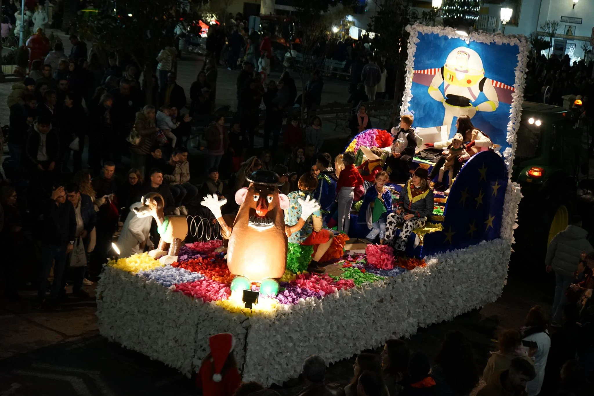 La cabalgata de Reyes Magos de Puebla, en imágenes