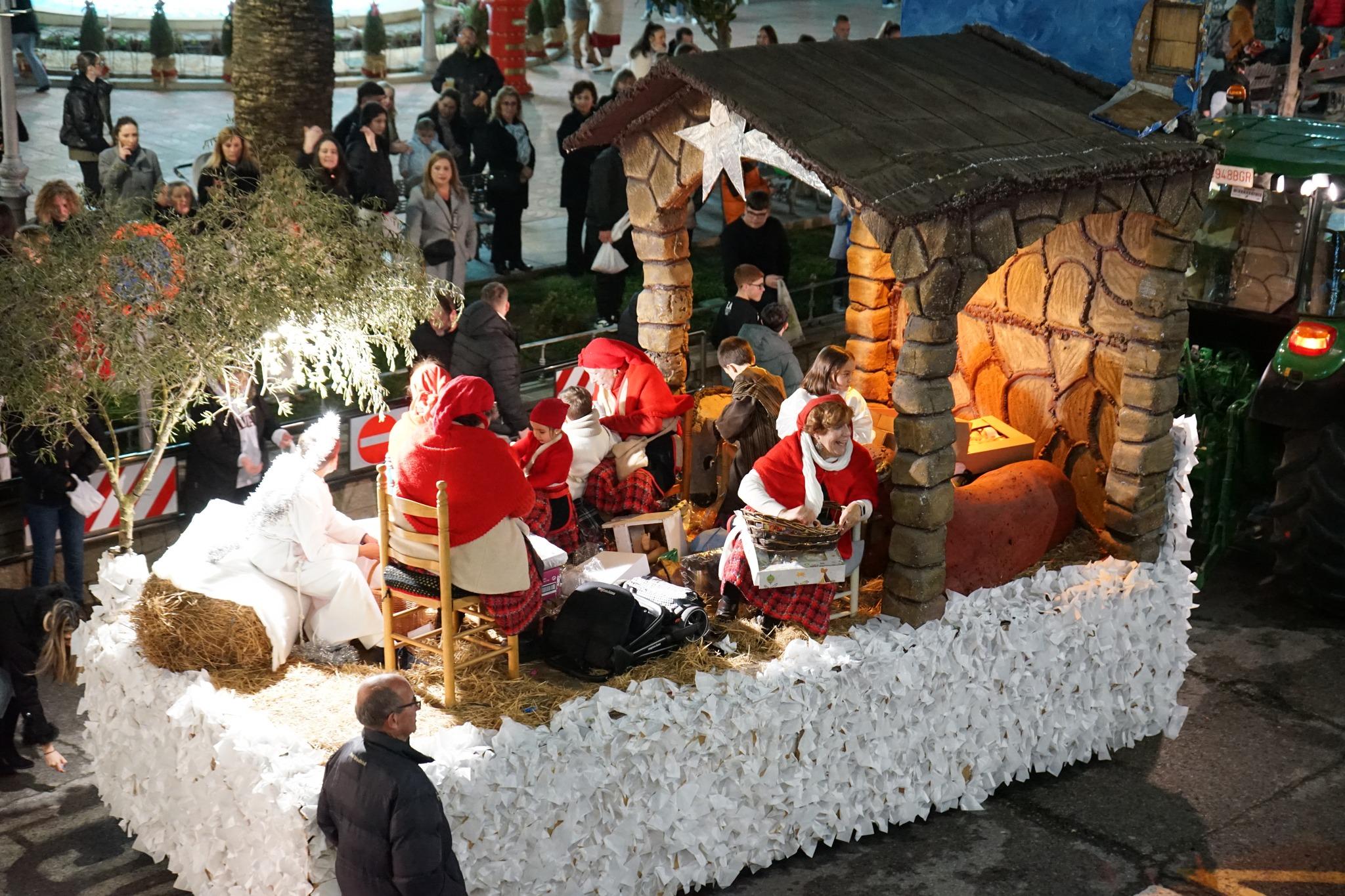 La cabalgata de Reyes Magos de Puebla, en imágenes