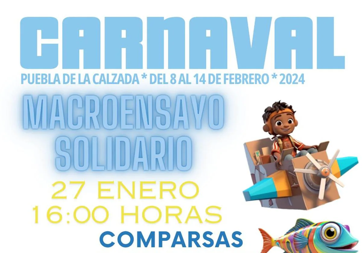 Puebla celebra un Macro Ensayo Solidario de Carnaval