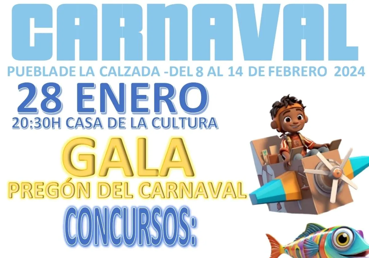 Este domingo, Gala Carnaval 2024