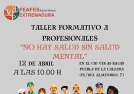 Feafes ofrece un taller sobre salud mental dirigido a profesionales