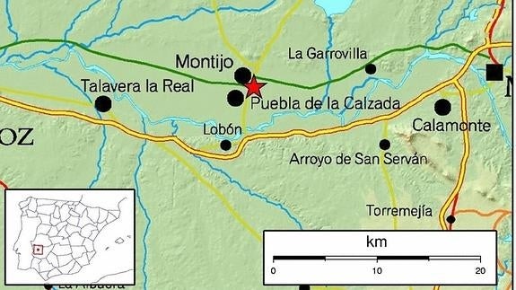 Localización del temblog:: Fuente:: Instituto Geográfico Nacional