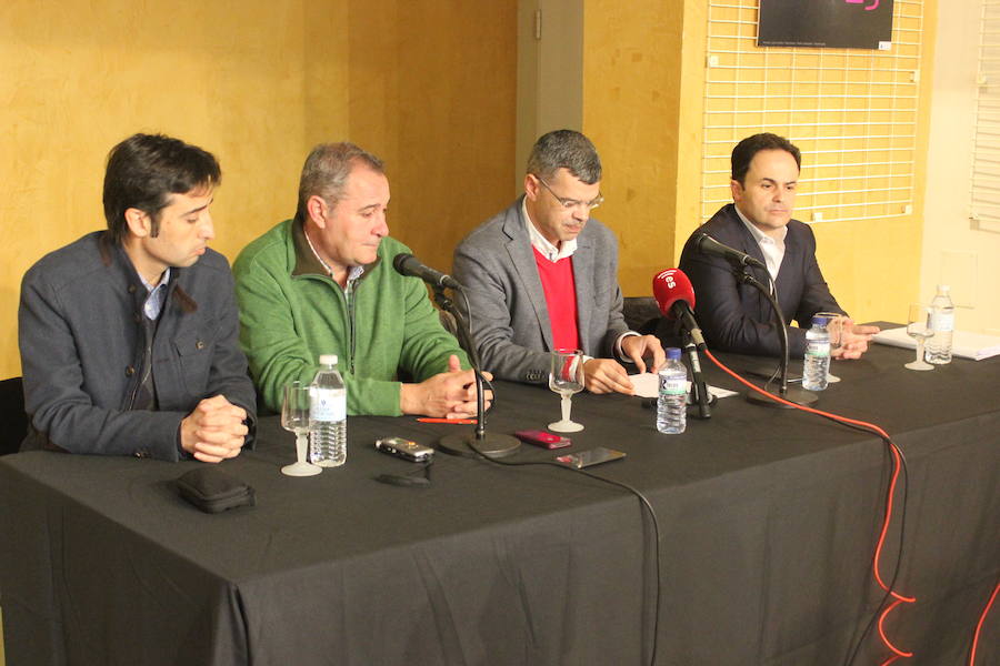 Rueda de prensa celebrada en la Sala Centinela 