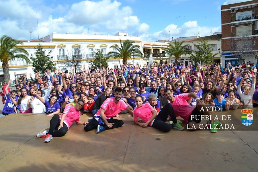Actividad Desafío 500, celebrada el sábado en la Plaza de España  