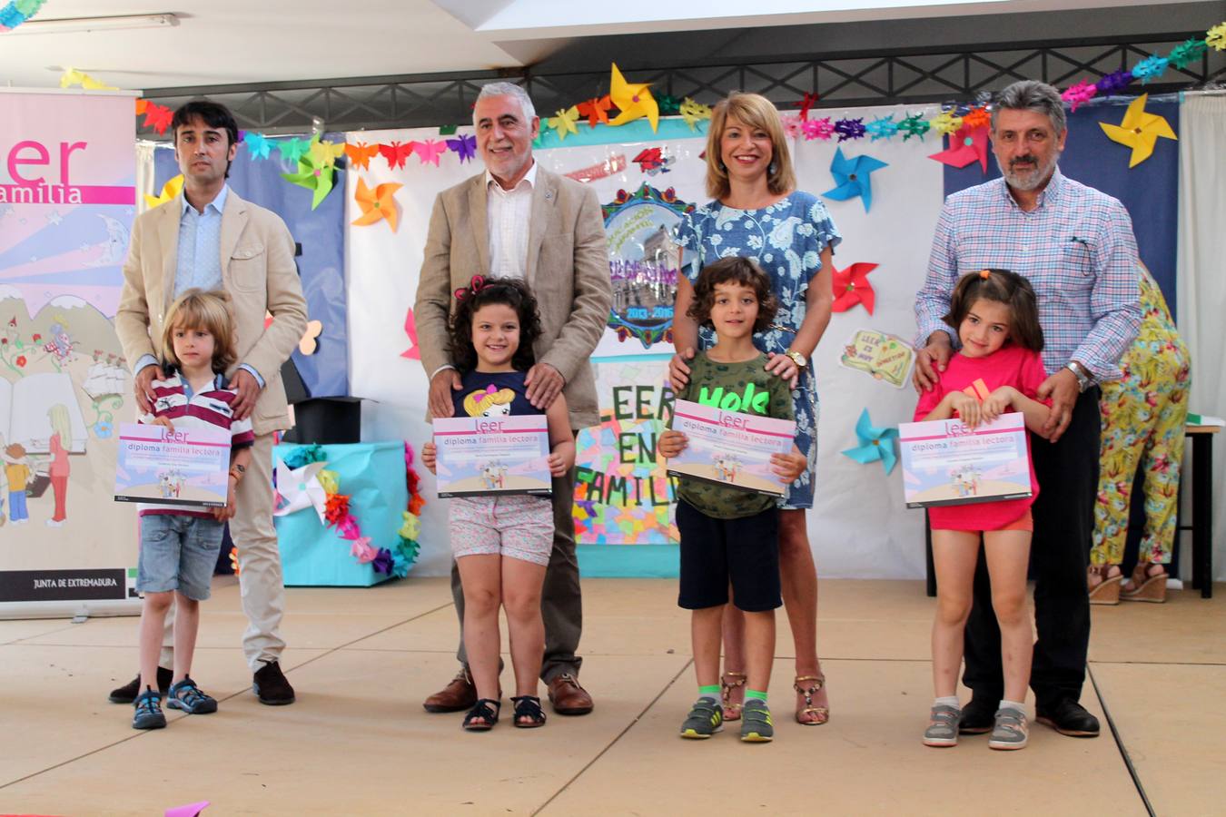 El Secretario General de Educación clausuró el programa “Leer en familia” en el C.E.I.P. “Calzada Romana”