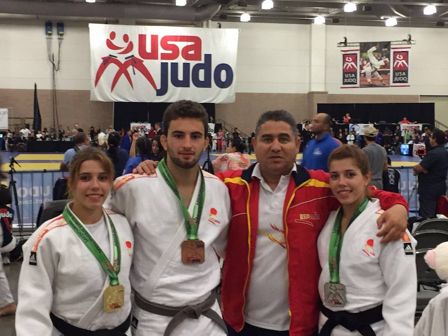 Pleno para los judokas montijanos en su gira Panamericana